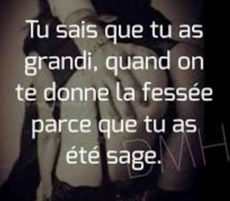 La fessée à votre service