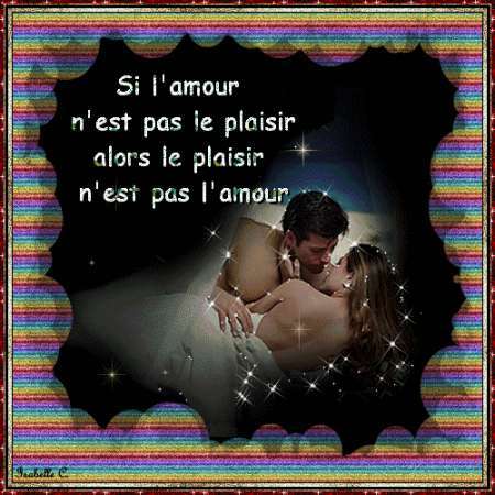 Amour et plaisir partagé