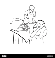 Massage sur la grande tunis