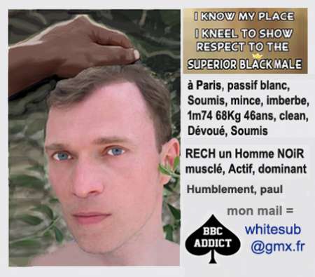 blanc soumis RECH très musclé BLACK/BEUR - à Paris