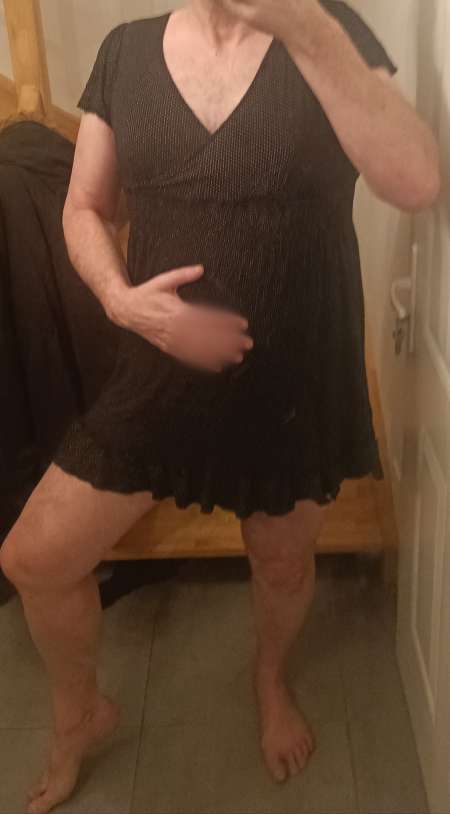 Homme de ménage exhib