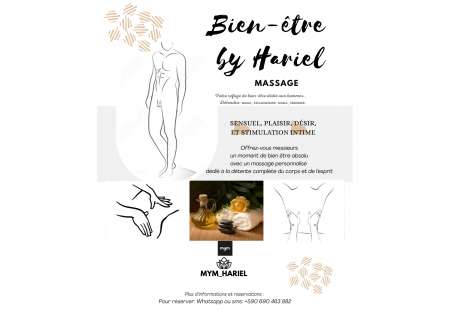 Massage sensuel, désir, plaisir