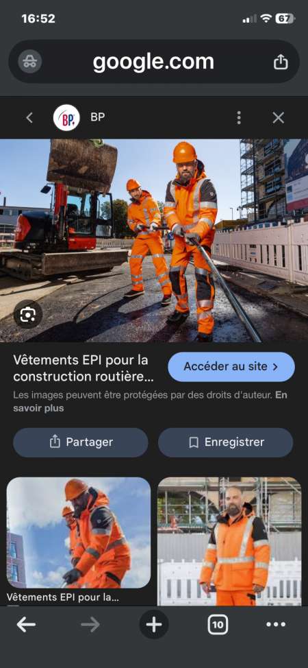 Qui bosse dans cette tenue orange ? Grutier travau