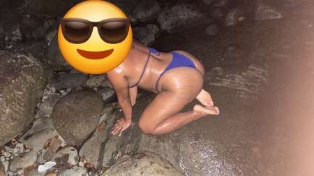 Jeune guadeloupéènne en forme
